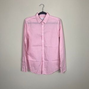 ✨Calvin Klein Slim Fit Long Sleeve Button Up